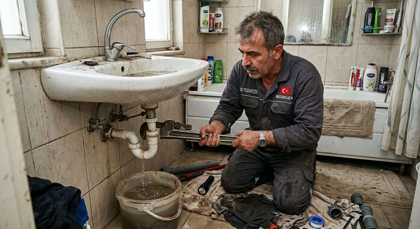 Banyo Tesisatı bağlantı kontrolü