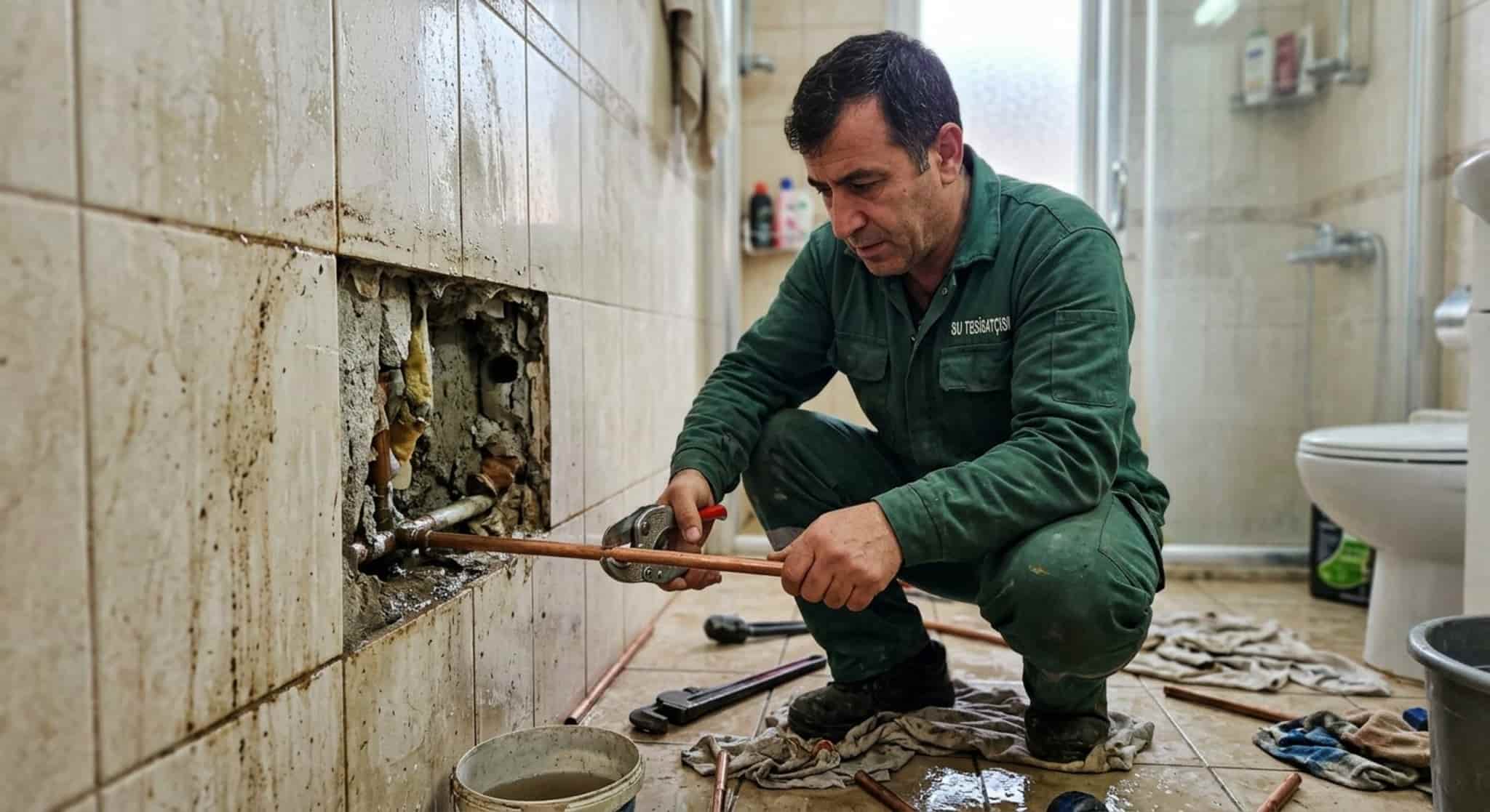 Acil Su Kaçağında İlk Müdahale teknik kontrol