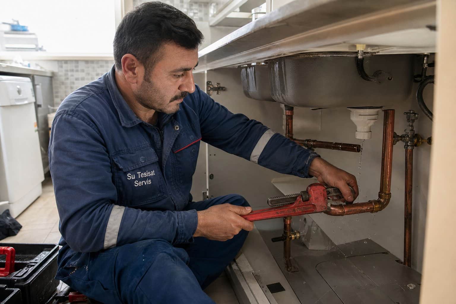 Mutfak Gideri Neden Tıkanır? uygulama görseli